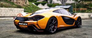 GTA 5 McLaren Vehicle Mod: P1 Carbon (Image #4)