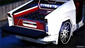 GTA 5 Tesla Vehicle Mod: Cybertruck (Image #4)