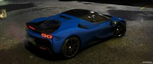 GTA 5 Ferrari Vehicle Mod: SF90 (Image #5)