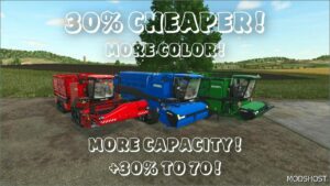 FS25 Harvester Mod: Oxbo Pack (Cheaper) (Featured)