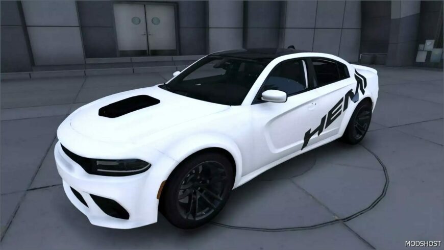 GTA 5 Dodge Vehicle Mod: 2022 Dodge Charger Hemi Cuda Widebody (Featured)