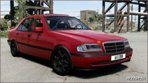 BeamNG Mercedes-Benz Car Mod: W202 (C180) 0.33 (Featured)