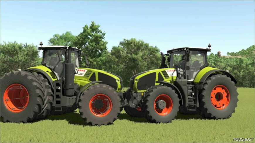 FS25 Claas Large Mod: Axion 900 (Featured)