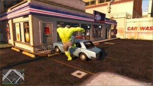 GTA 5 Script Mod: Hulk Mod V0.01 (Image #2)