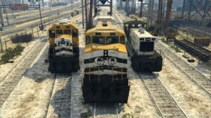 GTA 5 Vehicle Mod: Trains: Definitive Edition lore Friendly|add-on/replace (Featured)