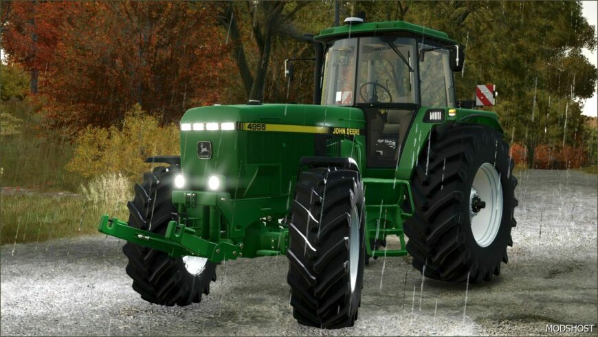 FS25 John Deere Tractor Mod: 4955 (290HP) (Featured)