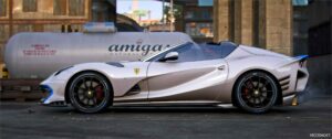 GTA 5 Ferrari Vehicle Mod: 812 Competizione A (Image #3)