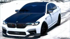 GTA 5 BMW Vehicle Mod: M5 F90 Competition LCI (Image #4)