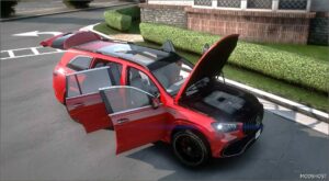 GTA 5 Vehicle Mod: 2021 Mercedes AMG GLS63 (Image #5)