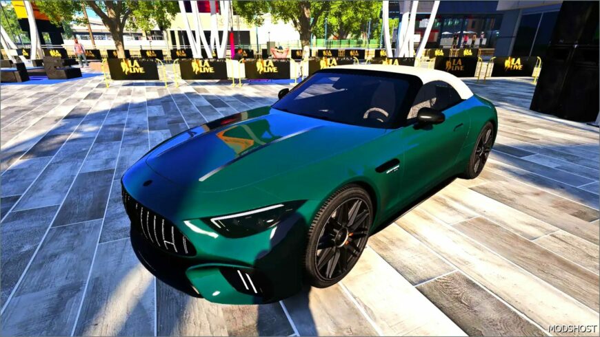 GTA 5 Mercedes-Benz Vehicle Mod: SL63 Custom Tuned (Featured)