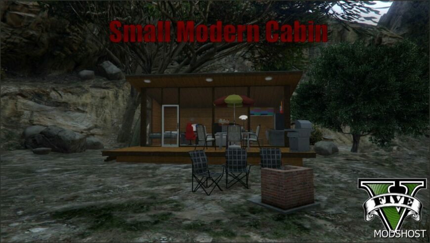 GTA 5 Map Mod: Small Modern Cabin (Featured)