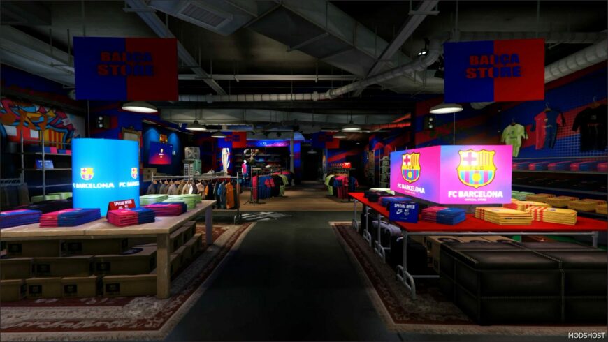 GTA 5 Map Mod: Barça Store (Featured)