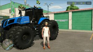 FS25 New Holland Large Mod: T8 BR Edit (Featured)