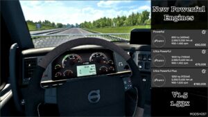 ETS2 Engines Part Mod: NEW Powerful Engines V1.5 (Featured)