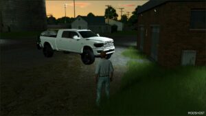 FS25 Dodge Car Mod: 2024 Dodge RAM Mega CAB V1.1.1 (Image #4)