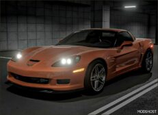 BeamNG Chevrolet Car Mod: Corvette C6 0.33 (Featured)