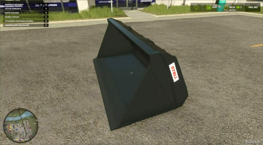 FS25 Attachment Mod: Stoll Robust S (Front Loader Shovel) V1.0.0.4 (Featured)