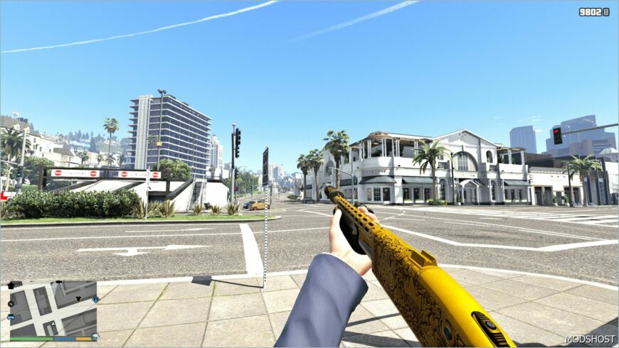 GTA 5 Mod: FOV FIX for First-Person Weapons (New!) (Featured)