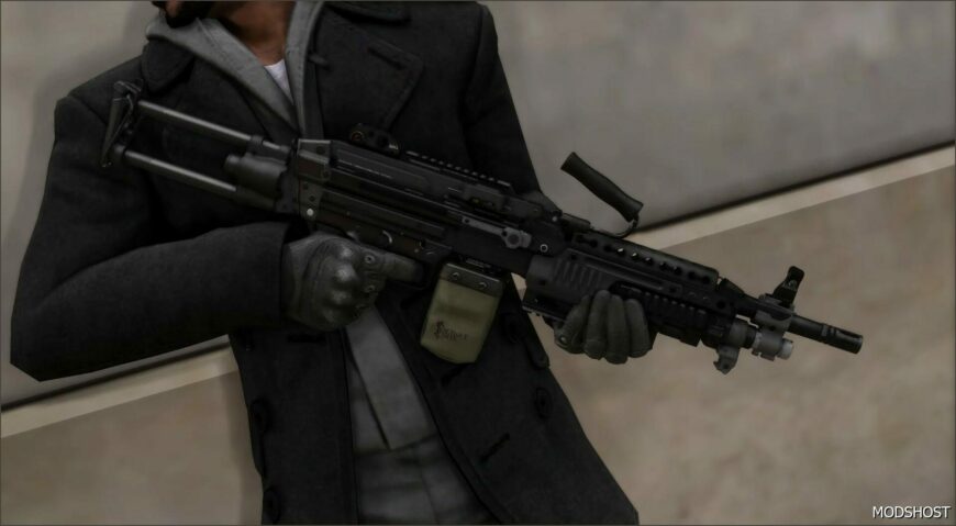 GTA 5 Weapon Mod: Bruen MK9 from MW3 Animated V3.0 (Featured)