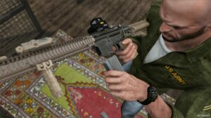 GTA 5 Weapon Mod: Colt M4A1 Sopmod Block II (Image #4)