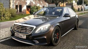 BeamNG Mercedes-Benz Car Mod: Mercedes Benz S Class W222 V1.2 0.33 (Featured)