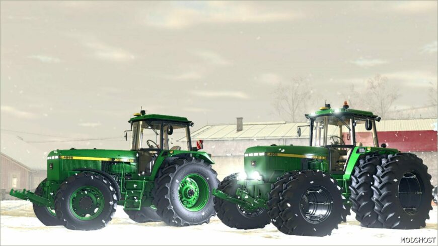 FS25 John Deere Tractor Mod: 4955 Edit (Featured)