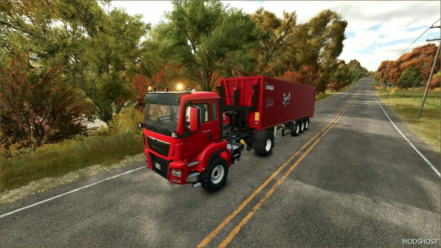 FS25 MAN Truck Mod: TGS 18500 V1.0.1 (Featured)