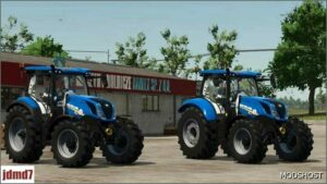 FS25 New Holland Tractor Mod: T6.180 2020 (Image #2)