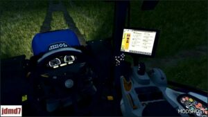 FS25 New Holland Tractor Mod: T6.180 2020 (Image #5)