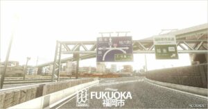 BeamNG Map Mod: FA Fukuoka Urban Expressway 0.33 (Image #3)