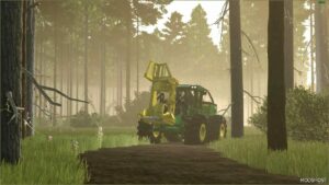 FS25 John Deere Logging Mod: 843K Edit (Featured)