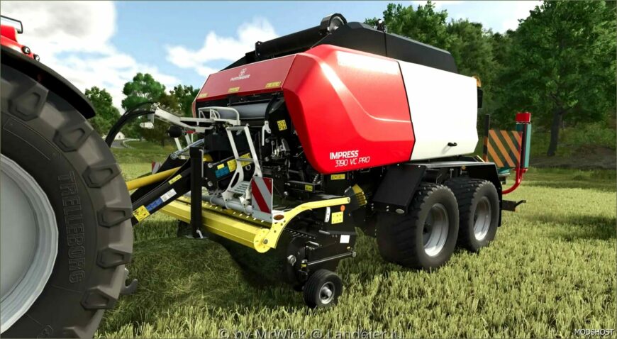 FS25 Baler Mod: Poettinger Impress 3190 VC PRO LE Edition (Featured)