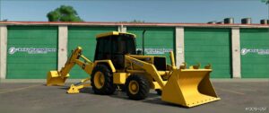 FS25 John Deere Excavator Mod: 410D (Featured)